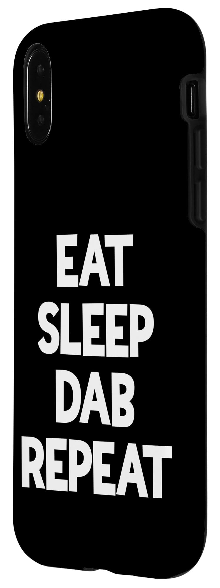 iPhone X/XS Eat Sleep Dab Repeat Dab Pose Case - Image 2