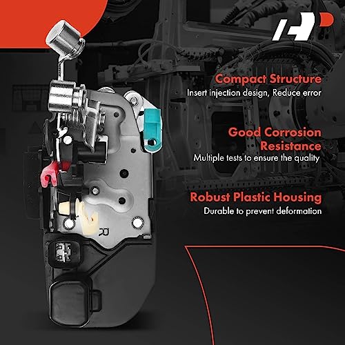 Image of A-Premium Door Latch Lock Actuator Compatible with Jeep Vehicles - Commander 2006-2010, Sport Utility - Front Driver and Passenger Side, 2-PC Set, Replace# 55113369AA, 55113374AA