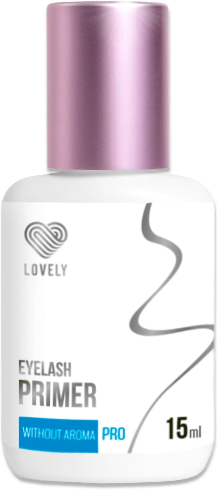 LOVELY Primer for Eyelash Extension without Fragrances - 15 ml | Reinforced Adhesion, Pretreatment for Application & Bonding Agent for Eyelash Extensions | Ideal for Sensitive Skin