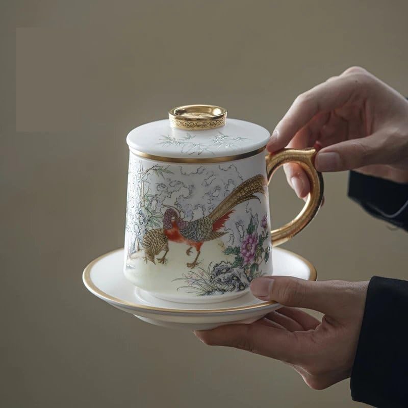 Filiżanki do matcha chińska filiżanka do herbaty podróżny kubek do kawy retro osobisty kubek do herbaty dom gościnność kubek gospodarza ręcznie robiony ceramiczny zestaw do herbaty Kung Fu