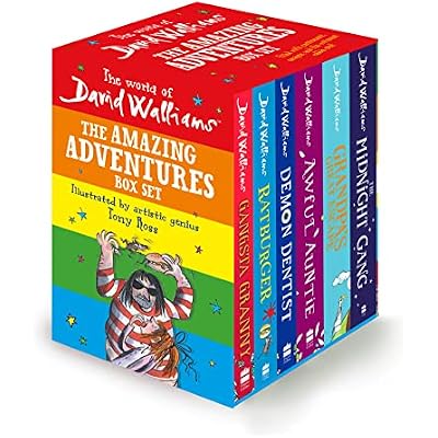 The World of David Walliams: The Amazing Adventures Box Set