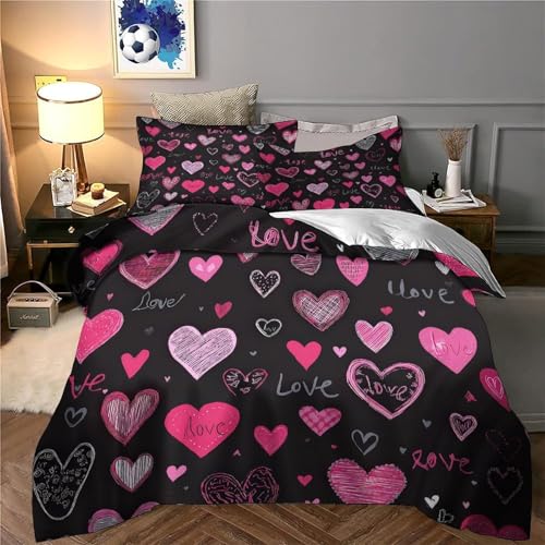 Parure de couette chaton d'Halloween microfibre king size 260x220cm
