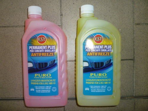 Líquido Radiador Anticongelante Permanente para circuitos Pista LT 1