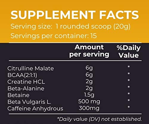 Nutrition Planet NXT Level Pre Workout, 300g, Pineapple with lemon twist 2