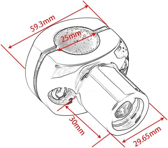 2'' Rise 25mm Motorcycle Handlebar Riser Clamp Mount For Harley Touring Softail Models Shadow Intruder Vulcan Road Star Drag Star Volusia Custom Application