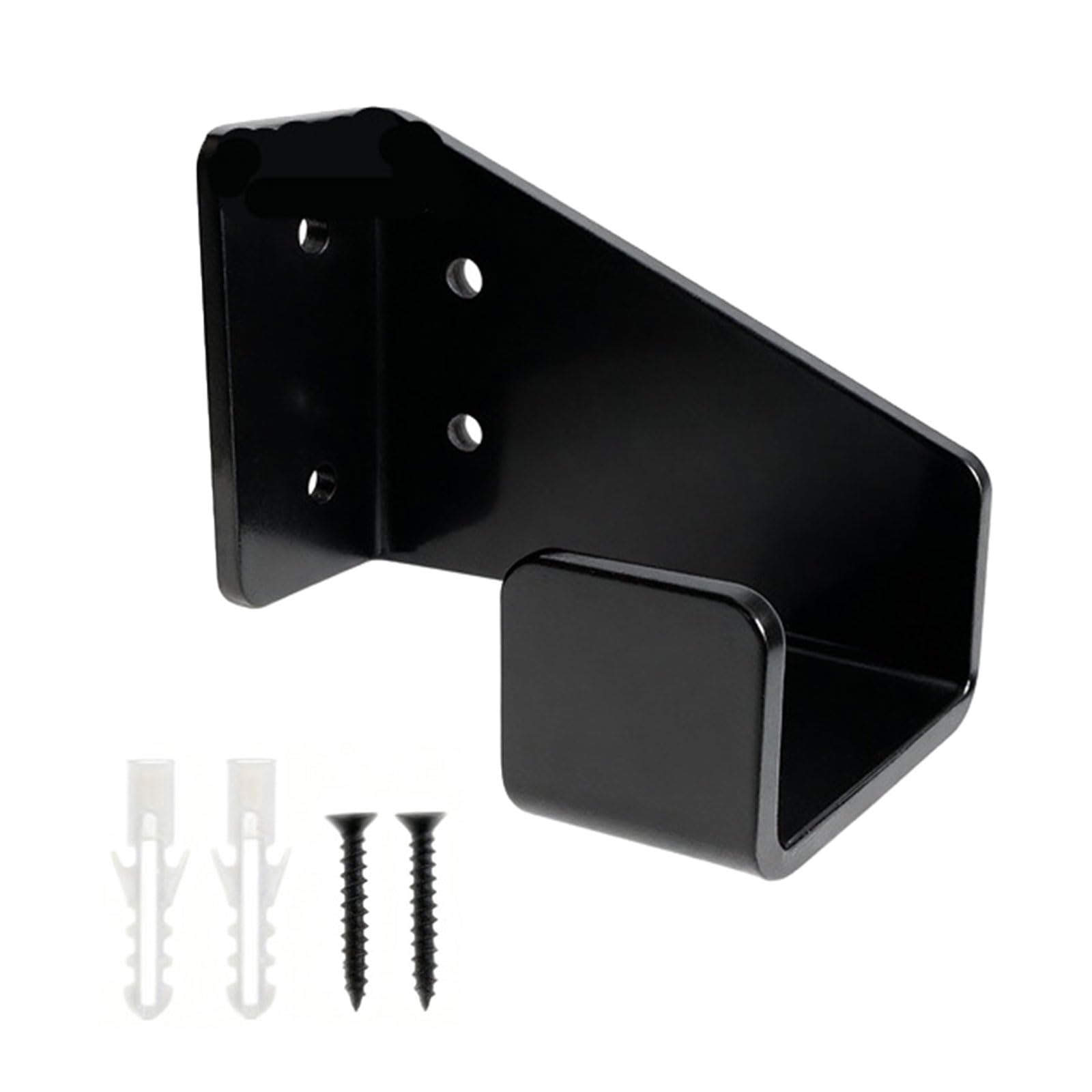 Tsophreniq Black Easy Installs Wall Mounted Rack For Chainsaws And Power Tool Offering Simple Setups Process For Quick Organization Garage Hanger