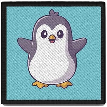 ALFASHIRT Patch Penguin Childrens Patch Kita Backpack Group Animal Patch #43824