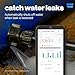 YoLink FlowSmart Water Meter, No Water Meter Included, Smart Water Usage Monitor and Water Leak Detection
