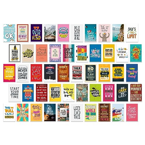 Image of PAPER PLANE DESIGN Inspirational Motivational Quotes Wall Abstract Poster (PACK OF 50 K) (E)