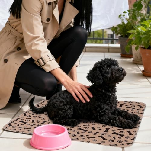 Waschbare Hundetoiletten,Wiederverwendbare Auslaufsichere Urinmatte,Saugfähige Geruchsneutrale rutschfeste Welpen Toilettenauflage | Für Toilettentraining Urin Innenbereich Käfig Hundezwinger