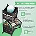 Imagen de JUPPLIES Carrito Auxiliar con Ruedas