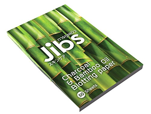 Jibs-Charcoal-Bamboo-Oil-Blotting-Paper-50-Premium-Quality-Facial-Oil-Absorbing-Sheets-Make-Up-Proof-Face-Blotter-Tissue-For-Oil-Control-Natural-Enriched-Skin-Care-Formula-To-Preven Jibs Charcoal & Bamboo Oil Blotting Paper -50 Premium Quality Facial Oil Absorbing Sheets-Make Up Proof Face Blotter Tissue For Oil Control -Natural Enriched Skin Care Formula To Preven