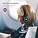 TaoTronics ANC Foldable Bluetooth Headphones Durable Over Ear Headphones with Soft Protein Ear Pads & 24 Hour Playtime CVC 6.0 Noise Cancelling Mic Wireless Headphones
