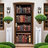 【Stickers de porte artistiques】: Les stickers trompe l'œil présentent des imprimés végétaux en haute définition, aux couleurs vives qui restent éclatantes et ne s'estompent pas. Leur design artistique moderne crée un effet visuel saisissant et donne vie à votre espace