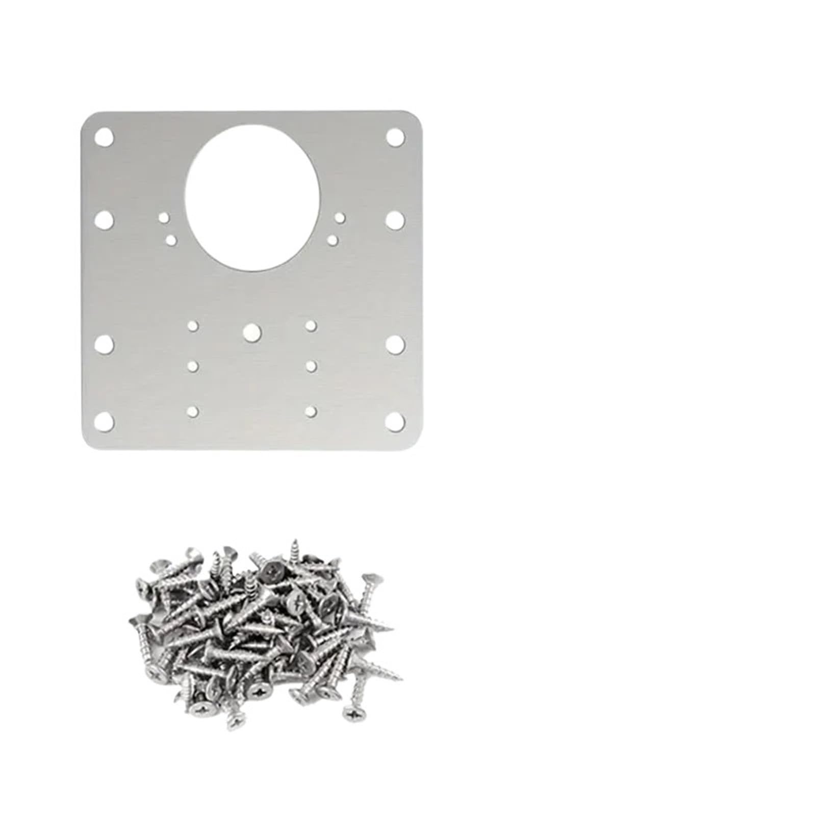 Kdhcvkz 8Pcs And 48Screws 2/4/8Pcs Hinge With Screws Door Hinge(8Pcs And 48Screws)