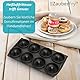 ZauberFry Donuteinsatz - Das Original, kompatibel mit Ninja AF500DE, AF500EU Heißluftfritteuse, 8 Donuts, Muffin, Kuchen, Backform, Zubehör