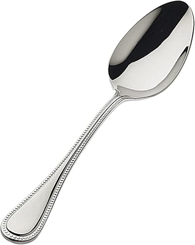 Godinger - Juego de cubiertos con cuentas para sopa (6 unidades)