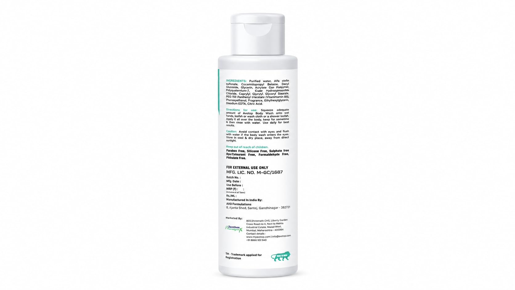 Oat Luxe body wash (sulfate free,pH 5.5 skin friendly) | pH 5.5 Balanced, Sulphate-Free Formula, Dermatologically Tested, for dry,atopic ,sensitive skin-image-30