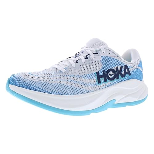 HOKA HOKA Rincon 4 Mens Shoes Size 11, Color: Frost/Skyward Blue