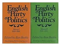 English party politics, (Readings in politics and society) 0297179918 Book Cover