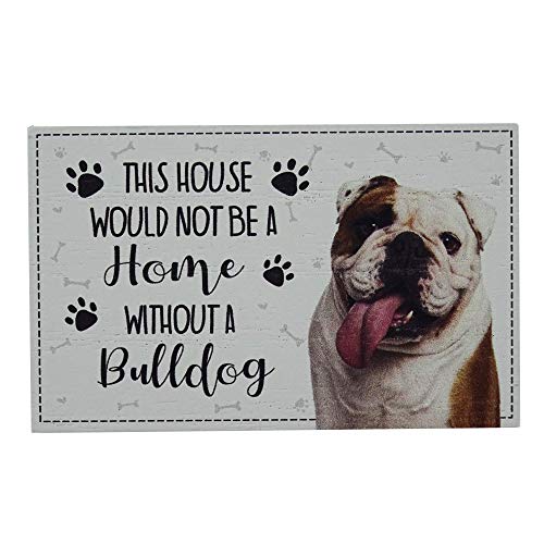 Image of Bulldog Fridge Magnet Dog Novelty Magnetic Kitchen Fridge freezer Door Decoration Decor Choice 20 Dog Breeds