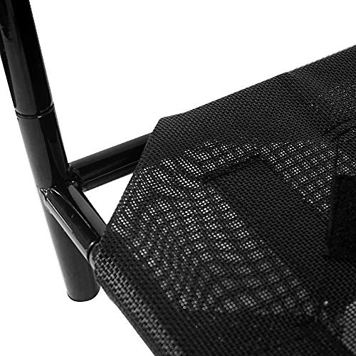 Floppy Dawg Just Chillin’ Portable Dog House. Elevated Pet Shelter for Indoor and Outdoor Use. Made of Water Resistant Breathable Oxford Fabric. Easy to Assemble and Lightweight. 33"L x 29"W x 32"H - Image 4