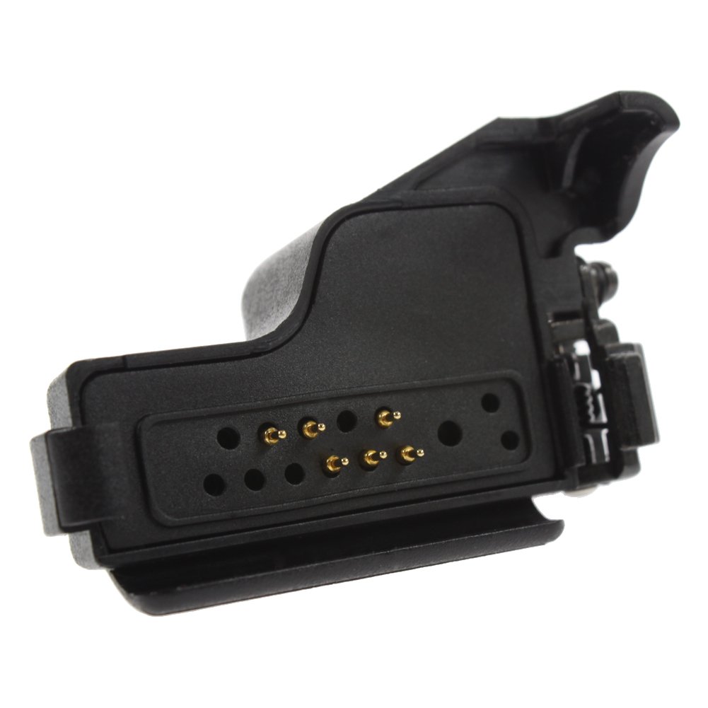 Adaptador de audio de desconexión rápida para Motorola Jedi Series Radios XTS5000 MTS2000 GP900 HT1000 a 2 pines Motorola CLS1110 CP040 P50