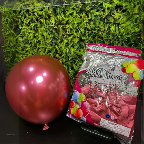 Balão Metalizado de Látex 12 Polegadas - 50 Unidades para Decoração de Festas, Casamentos, Aniversár