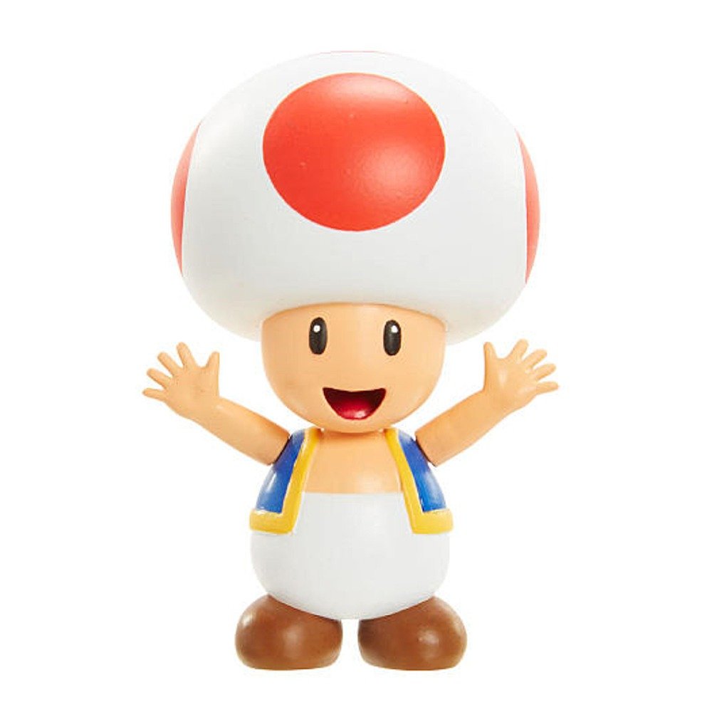 Amazon.com: Jakks Pacific World of Nintendo Super Mario Toad 2.5
