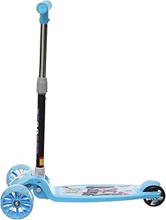 سكوتر بعجلات مقاومة للضوضاء مع إضاءة ليد، متعدد الألوان، 12 قطعة