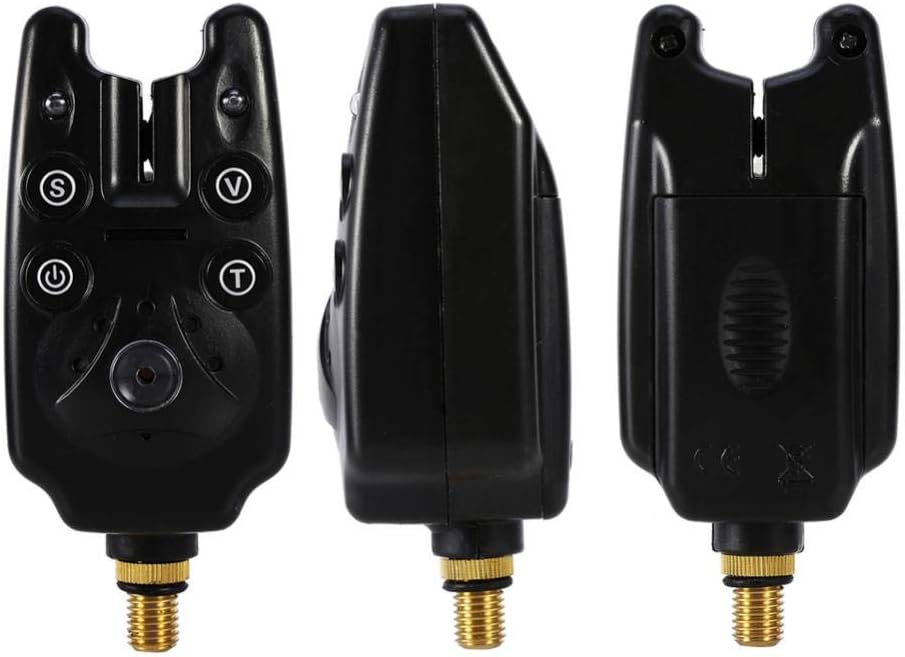 3pcs/Box Digital Fishing Alarm Set, Sensitive LED Alarm Sound Fish Bite for Fishing