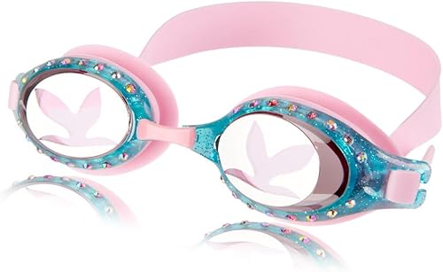 Miniatura 1 de Sporti Gafas de natación unisex para niños, gafas de natación para niños, seguridad para piscina, playa, protección UV antiniebla, varios diseños