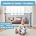 Perma Child Safety Indoor/Outdoor Retractable Baby Gate 33