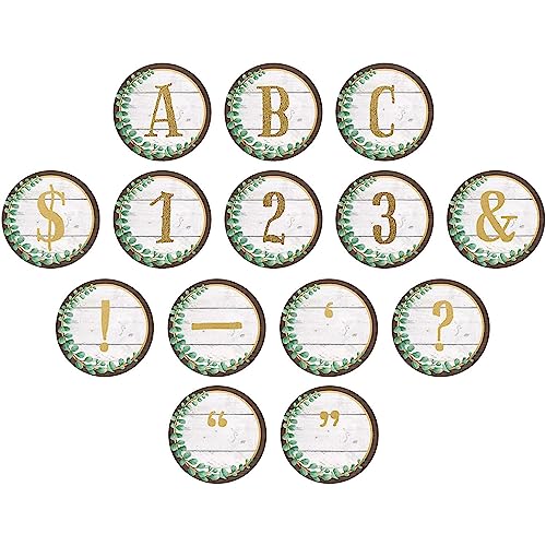Teacher Created Resources Eucalyptus Circle Letters (TCR8726)