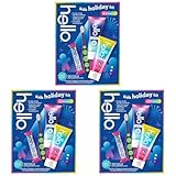 hello Kids Toothbrush and Toothpaste Set, Includes Wide Grip Kid Toothbrush, 2 Kid Toothpastes with Hourglass Timer, Bonus Holiday Crafts, Ages...
