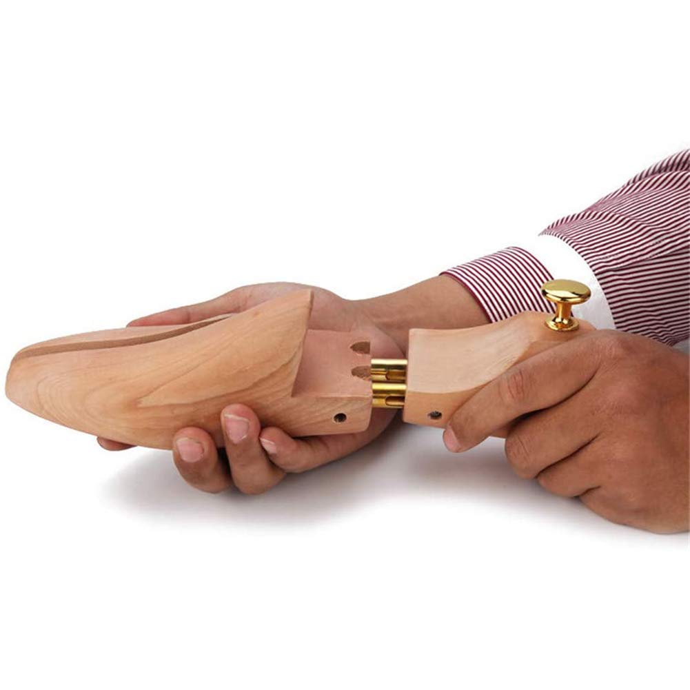 Schuhdehner für Männer und Frauen, professioneller 2-Wege-Schuhspanner aus Holz, Schuhverbreiterungsdehner, behält die natürliche Form und absorbiert Feuchtigkeit