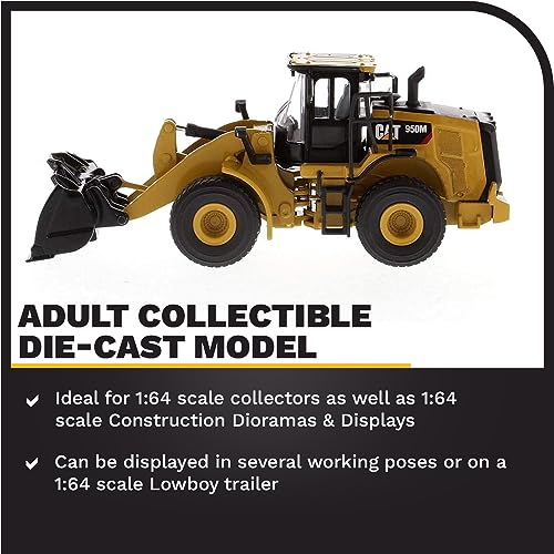 1:64 Caterpillar 950M Cargadora de Ruedas Diecast Masters miniatura 3