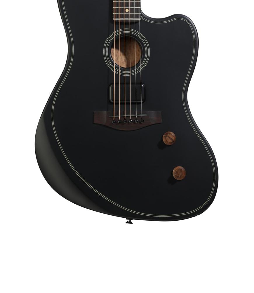 Amazon.com: Fender Acoustasonic Standard Jazzmaster Acoustic