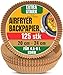 Produktbild Backpapier für Heißluftfritteuse für Ninja und mehr  125 Stück 20 cm Rund Papier Einsätze Einweg heißluftfritteuse backpapier zum Rösten, airfryer backpapier  Leichte Reinigung von Baker's Signature