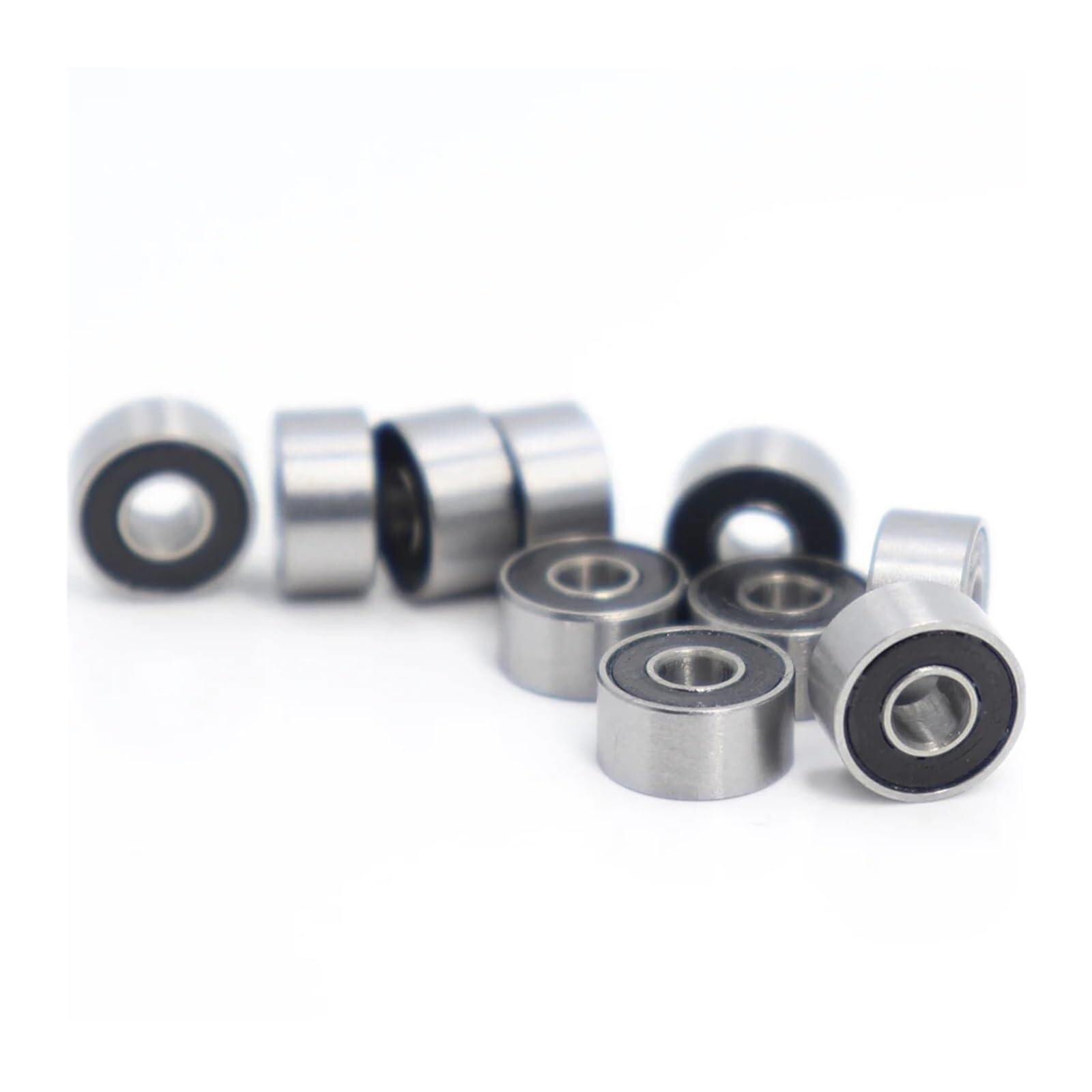 Aspectos, 693RS Rodamiento ABEC-3 (10 PCS) 3 * 8 4 Mm Coche Camión 693 RS 2RS Rodamientos de bolas 693-2RS Negro Sellado