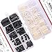 Hilitchi 240pcs M2 M3 Male Female Nylon Hex Spacer Standoff Screw Nut Assortment Kit