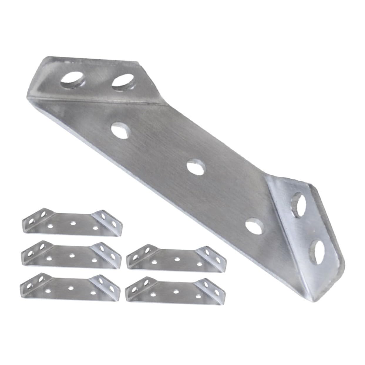 OSOLADY Easy Install Pcs Wood Furniture Brackets Wide Bracket Right Angle Support for Shelves