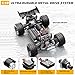 TWIKOMI 1:18 Scale All-Terrain RC Car for Adults - 40+KM/H High Speed 4WD Off-Road Remote Control Truck with 2 Rechargeable Batteries, 2.4GHz Electric Toy Vehicle Gift for Teens and 14+ (1:18 Scale)