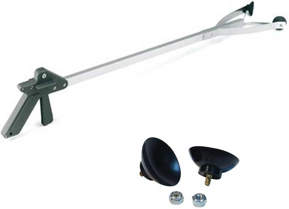 32" with Pair Replacement Rubber Gripper Cups (Bundle, 2 Items)