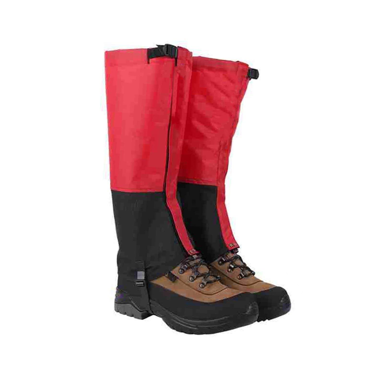 Polainas For Piernas con Correa De Pie De TPU Ajustable,Polainas Portátiles For Botas Al Aire Libre,para Escalar, Cazar Y Caminar
