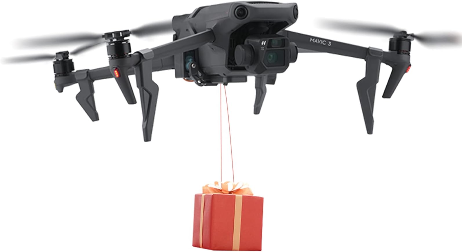 Airdrop Device for DJI Mavic 3 Payload Delivery Transport Device Wedding Drone Fishing Bait Search & Rescue Compatible with Mavic 3 Drone