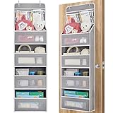 JARLINK 1 paquete de 5 estantes para organizar sobre la puerta,