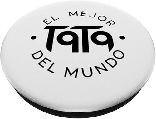 Miniatura 2 de El Mejor Tata Del Mundo Día del Padre Decir Orgulloso Papá Citas PopSockets Estándar PopGrip