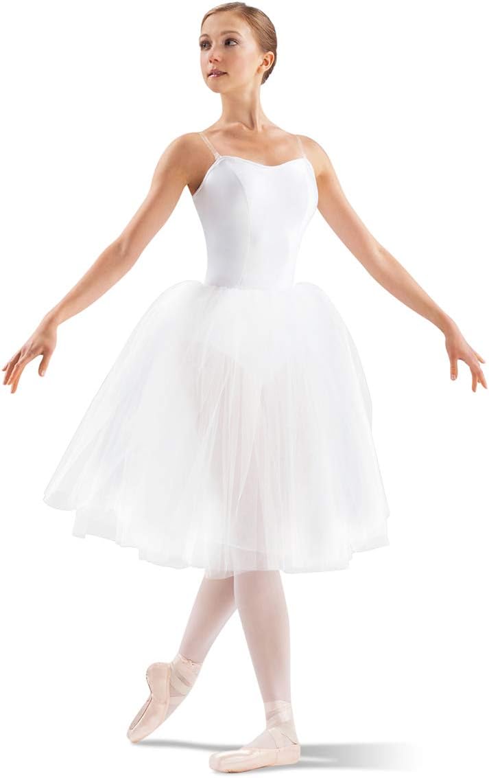 Leo Women's 24" Soft Tulle Juliet Dance Tutu Skirt