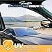 XhuangTech Chameleon Deep Blue Car Front Window Tint Solar Film Protection Scratch Resistant 67% VLT 19.29